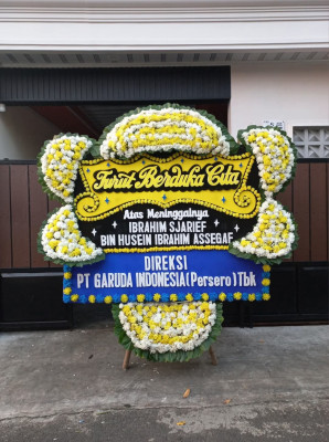 Papan Bunga Duka di Sepakek